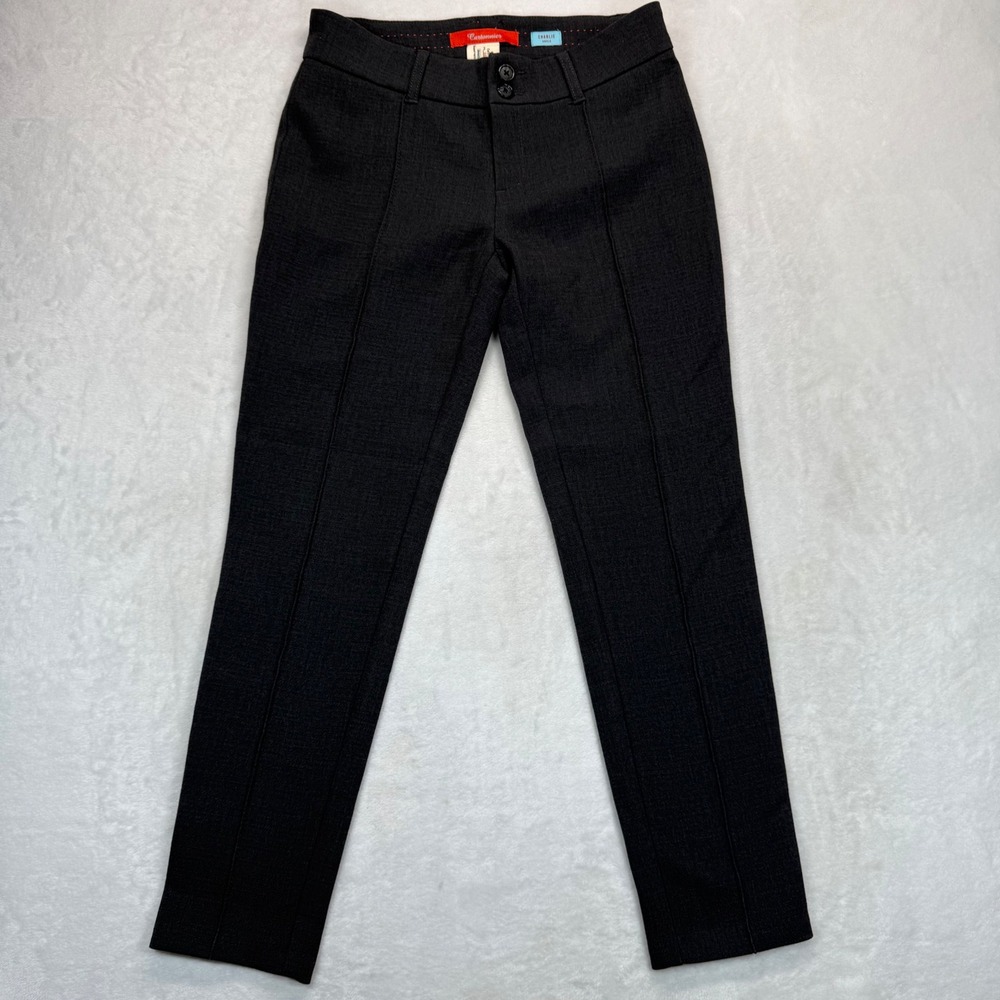 Cartonnier Charlie Ankle Pants Career Dress Casual Stretch Gray‎ Size 2